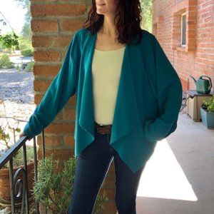 🌞NWT Torrid blazer, teal, size 4X, lined